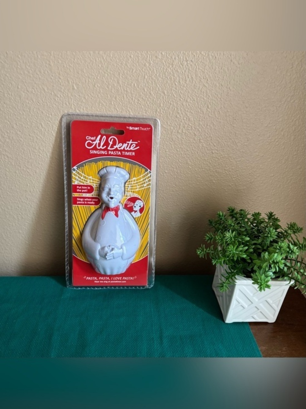 NWT Chef Al Dente Singing Pasta Timer